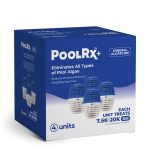 4-Pack: Blue/White (with silver)
